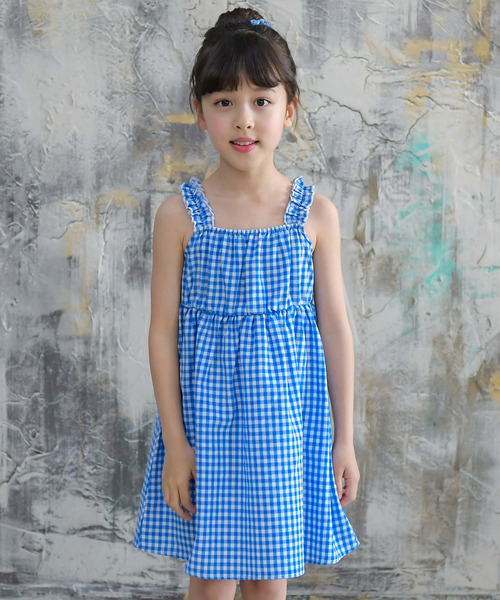 Bee des Bee（ビーデスビー）の「ワンピース（ワンピース・キッズ・ネイビー/サックスブルー・130cm/150cm/100cm/110cm/120cm/140cm）」の8枚目の写真