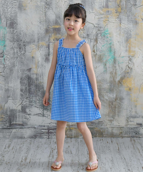 Bee des Bee（ビーデスビー）の「ワンピース（ワンピース・キッズ・ネイビー/サックスブルー・130cm/150cm/100cm/110cm/120cm/140cm）」の5枚目の写真