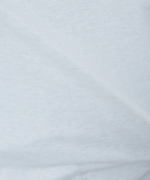 ABAHOUSE GRAY（アバハウスグレイ）の「【展開店舗限定】杢スラブ半袖VネックTシャツ（Tシャツ/カットソー・メンズ・ホワイト/ブラック/ネイビー/グレー/グリーン・46/48/50）」の9枚目の写真