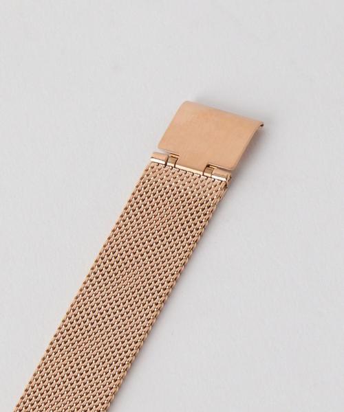 Mavenwatches（マベンウォッチズ）の「＜MAVEN WATCHES＞COSMOPOLITAN メッシュ34mmフェイスウォッチ（アナログ腕時計・レディース・シルバー/ピンク・FREE）」の8枚目の写真