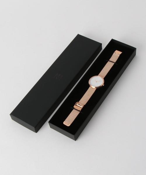 Mavenwatches（マベンウォッチズ）の「＜MAVEN WATCHES＞COSMOPOLITAN メッシュ34mmフェイスウォッチ（アナログ腕時計・レディース・シルバー/ピンク・FREE）」の10枚目の写真