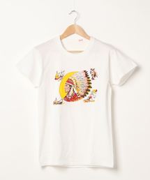 【YOUNG & OLSEN The DRYGOODS STORE】ヤングアンドオルセンザドライグッズストア/AMERICAN PRINTED TEE