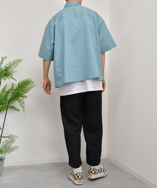 kutir（クティール）の「ドットボタンヒヨクシャツ（シャツ/ブラウス・メンズ・ライトブルー/ベージュ/ダークパープル・MEDIUM/LARGE）」の14枚目の写真