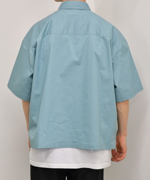 kutir（クティール）の「ドットボタンヒヨクシャツ（シャツ/ブラウス・メンズ・ライトブルー/ベージュ/ダークパープル・MEDIUM/LARGE）」の18枚目の写真