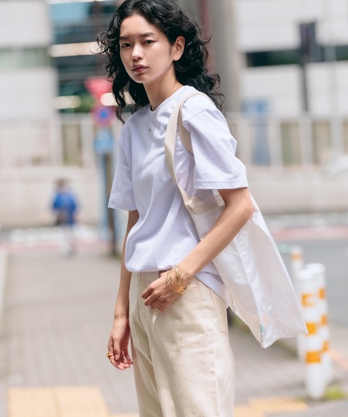 ROOPTOKYO（ループトウキョウ）の「SSB / ストレージサイズバッグ TOTEBAG L（トートバッグ・メンズ・ホワイト・ONE SIZE）」の2枚目の写真