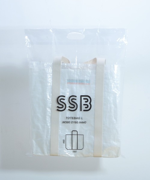 ROOPTOKYO（ループトウキョウ）の「SSB / ストレージサイズバッグ TOTEBAG L（トートバッグ・メンズ・ホワイト・ONE SIZE）」の10枚目の写真