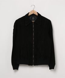 HYSTERIC GLAMOUR | ラムスウェード 衿付リブブルゾン(ブルゾン)