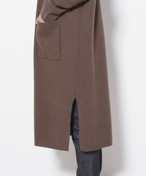 Tiara（ティアラ）の「AQUAリラックスカーディガン（カーディガン/ボレロ・レディース・ブラック/グレー系その他/モカ・FREE）」の20枚目の写真