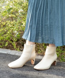 A part by | Fレザースクエアトゥブーツ　918705(ブーツ)