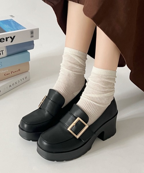 ブラックメッシュローファー バックル付き 楽天市場】【公式】【SALE／50%OFF】ｲｰﾎﾞﾙ EVOL 軽量厚底