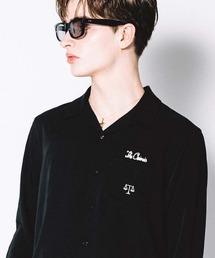 SCALES EMBROIDELY TWILL STRETCH SHIRT