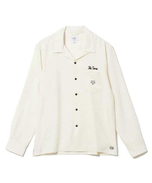 CRIMIE（クライミー）の「SCALES EMBROIDELY TWILL STRETCH SHIRT（シャツ/ブラウス・メンズ・キャメル/ホワイト/ブラック/グリーン・S/XXL/L/XL/M）」の10枚目の写真