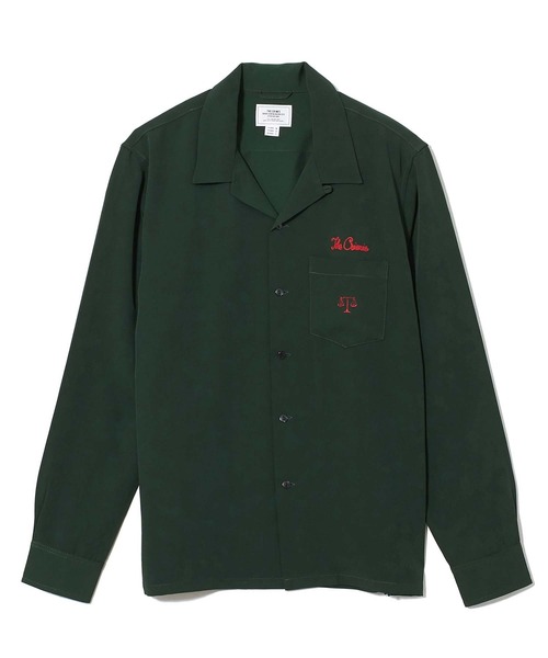 CRIMIE（クライミー）の「SCALES EMBROIDELY TWILL STRETCH SHIRT（シャツ/ブラウス・メンズ・キャメル/ホワイト/ブラック/グリーン・S/XXL/L/XL/M）」の19枚目の写真