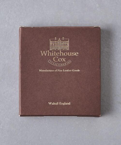 Whitehouse Cox PIG SKIN 名刺入れ WHITE HOUSE COX（ホワイトハウスコックス）の「＜Whitehouse Cox
