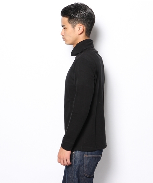 CIAOPANIC(チャオパニック)の「【Ciaopanic】ルーズタートルネック(Tシャツ/カットソー・メンズ・ホワイト/ブラック/グレー/ネイビー・LARGE/MEDIUM)」の6枚目の写真