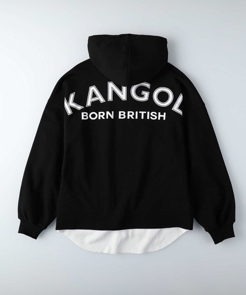 KANGOL（カンゴール）の「【KANGOL】フェイクレイヤードパーカー