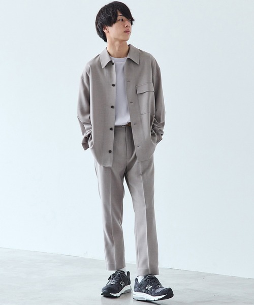 WYM LIDNM（ウィム バイ リドム）の「PE SLOW TAPERED SLACKS