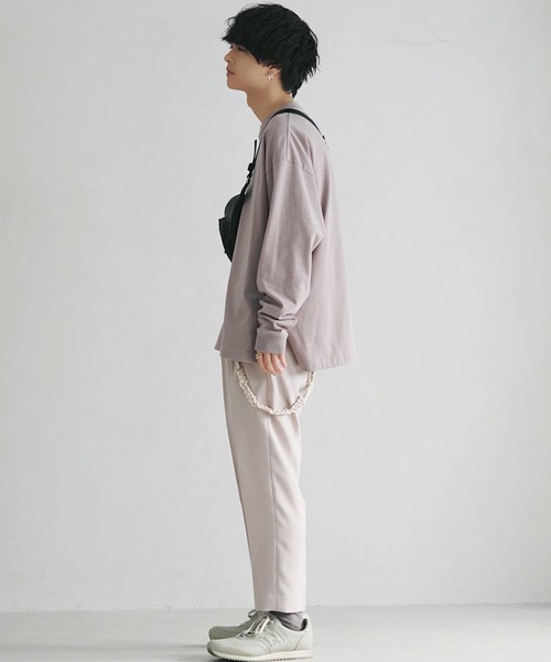 WYM LIDNM（ウィム バイ リドム）の「PE SLOW TAPERED SLACKS