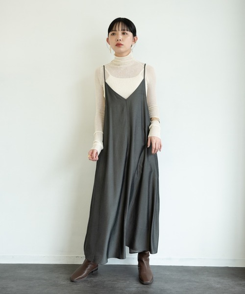 Aunt Marie's(アントマリーズ)の「シアータートルネックプルオーバー / AUNT MARIE'S(ニット/セーター・レディース・アイボリー/ライトブルー/ライトグリーン/ブラック・FREE)」の18枚目の写真