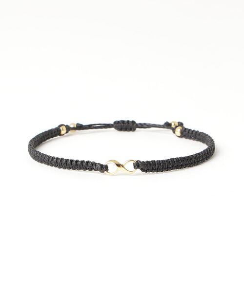 SILVER BULLET（シルバーバレット）の「『CavariA/キャバリア』インフィニティブレスレット【+】（ブレスレット・メンズ・ブラック×シルバー/ブラック×ゴールド・FREE）」の15枚目の写真