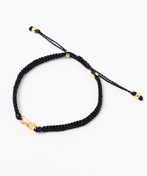SILVER BULLET（シルバーバレット）の「『CavariA/キャバリア』インフィニティブレスレット【+】（ブレスレット・メンズ・ブラック×シルバー/ブラック×ゴールド・FREE）」の12枚目の写真