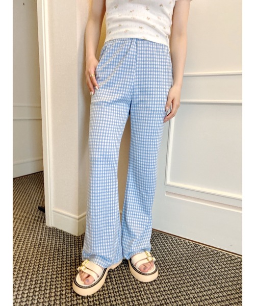 その他パンツ パンツgingham Pants その他パンツ Jumelle ジュメロ のファッション
