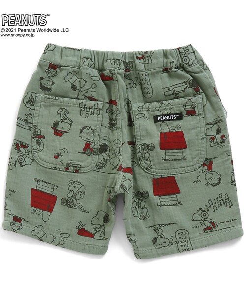 F.O.KIDS（エフオーキッズ）の「PEANUTSコラボ タックハーフパンツ 5分丈（その他パンツ・キッズ・ブルー/キナリ/イエロー/ブラウン・90/120/95/110/100/80/140/130）」の16枚目の写真