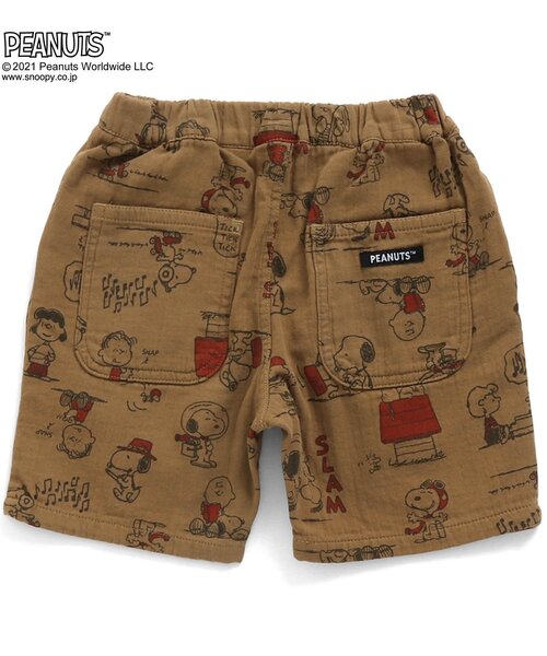 F.O.KIDS（エフオーキッズ）の「PEANUTSコラボ タックハーフパンツ 5分丈（その他パンツ・キッズ・ブルー/キナリ/イエロー/ブラウン・90/120/95/110/100/80/140/130）」の6枚目の写真
