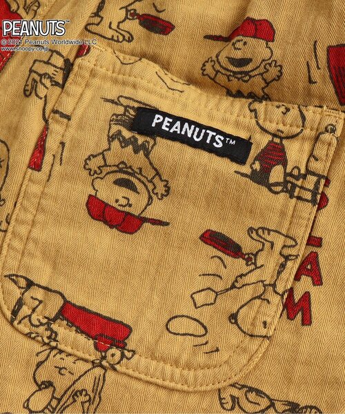 F.O.KIDS（エフオーキッズ）の「PEANUTSコラボ タックハーフパンツ 5分丈（その他パンツ・キッズ・ブルー/キナリ/イエロー/ブラウン・90/120/95/110/100/80/140/130）」の17枚目の写真