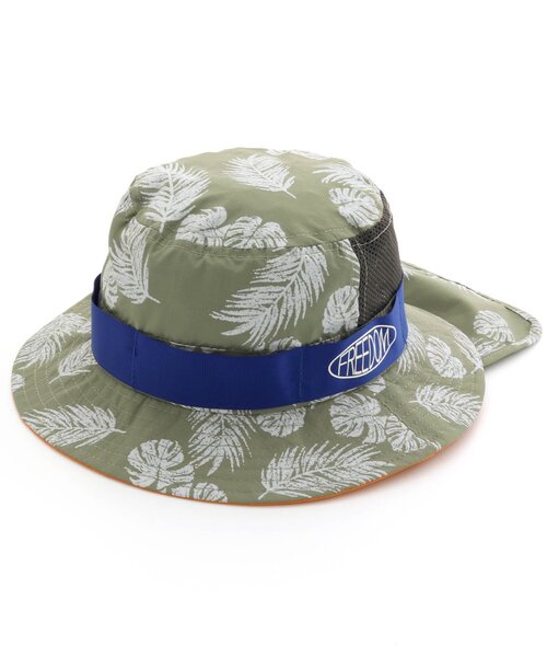 Ampersand（アンパサンド）の「/アウトドアハット（ハット・キッズ・レモンイエロー/ブラック/オレンジ/カーキ/ピンク・52/54/48/56/50）」の2枚目の写真