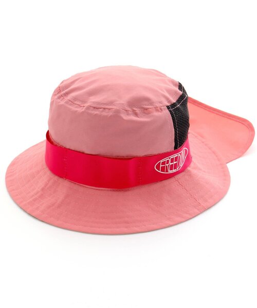 Ampersand（アンパサンド）の「/アウトドアハット（ハット・キッズ・レモンイエロー/ブラック/オレンジ/カーキ/ピンク・52/54/48/56/50）」の4枚目の写真