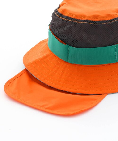 Ampersand（アンパサンド）の「/アウトドアハット（ハット・キッズ・レモンイエロー/ブラック/オレンジ/カーキ/ピンク・52/54/48/56/50）」の18枚目の写真