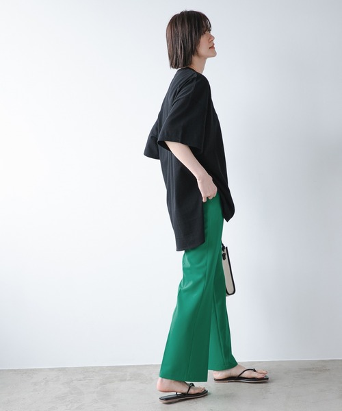 A part by(アパートバイ)の「スクエアトゥトングサンダル 945300(サンダル・レディース・ブラック/ベージュ/グリーン系その他4・MEDIUM/LARGE)」の14枚目の写真