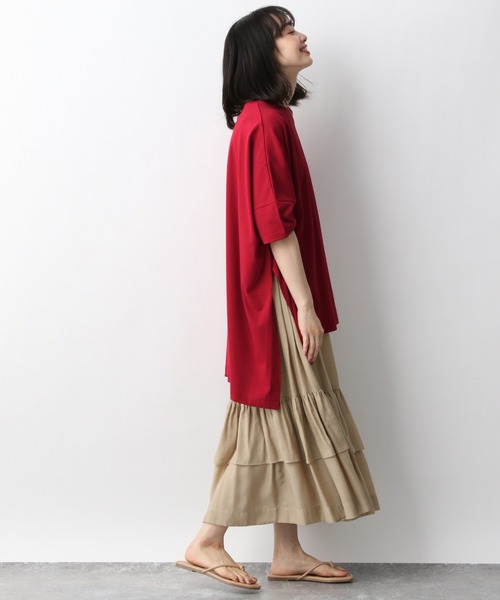 A part by(アパートバイ)の「スクエアトゥトングサンダル 945300(サンダル・レディース・ブラック/ベージュ/グリーン系その他4・MEDIUM/LARGE)」の7枚目の写真