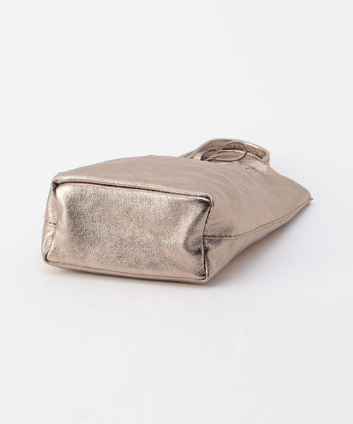 MARLON FIRENZE(マーロンフィレンツェ)の「【MARLON/マーロン】SHOPPER SMALL LAMINATO トートバッグ(トートバッグ・レディース・ゴールド/シルバー・FREE)」の12枚目の写真