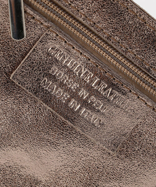 MARLON FIRENZE(マーロンフィレンツェ)の「【MARLON/マーロン】SHOPPER SMALL LAMINATO トートバッグ(トートバッグ・レディース・ゴールド/シルバー・FREE)」の7枚目の写真