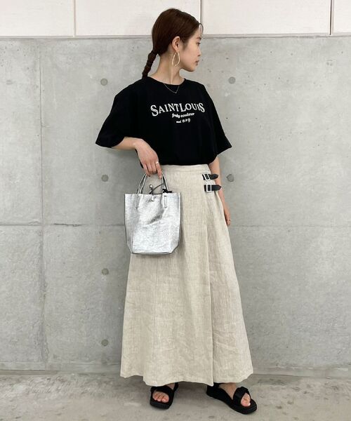 MARLON FIRENZE(マーロンフィレンツェ)の「【MARLON/マーロン】SHOPPER SMALL LAMINATO トートバッグ(トートバッグ・レディース・ゴールド/シルバー・FREE)」の14枚目の写真