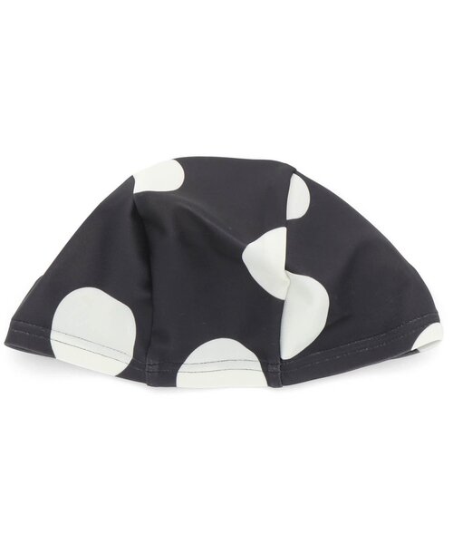 Ampersand（アンパサンド）の「スイムキャップ_UVカット（スイムグッズ・キッズ・グリーン/アイボリー/ブルー/ブラック・56/50）」の3枚目の写真