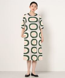 marimekko ノースリーブ ロングワンピース 38 marimekko ノースリーブ ロングワンピース 38