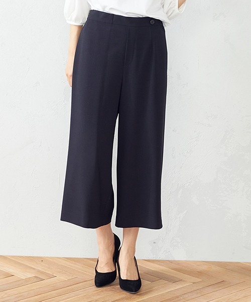 COMME CA MODELS（コムサモデルズ）の「２ＷＡＹラップパンツ（その他パンツ・レディース・ライトグレー/ネイビー・SMALL/MEDIUM/LARGE/X-LARGE/X-SMALL）」の9枚目の写真