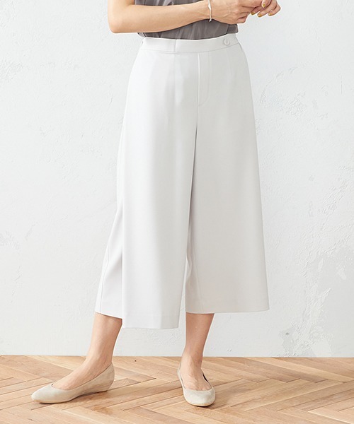 COMME CA MODELS（コムサモデルズ）の「２ＷＡＹラップパンツ（その他パンツ・レディース・ライトグレー/ネイビー・SMALL/MEDIUM/LARGE/X-LARGE/X-SMALL）」の10枚目の写真