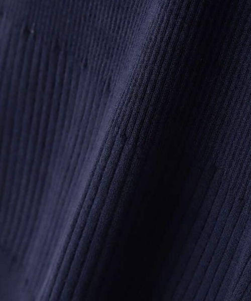 N.(N. Natural Beauty Basic)(エヌエヌナチュラルビューティーベーシック)の「◆ショルダーボタンリブニット(ニット/セーター・レディース・ブラック/ネイビー/オフホワイト/ライトグリーン・MEDIUM)」の16枚目の写真