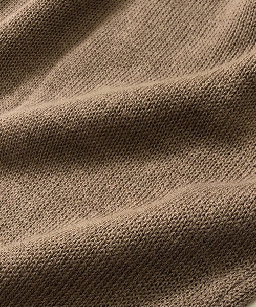 ADMIX/ATELIER SAB MEN（アドミックスアトリエサブメン）の「麻混サマーセーター ／ オーバーサイズ 半袖 着流し カーディガン（カーディガン/ボレロ・メンズ・グレイッシュベージュ/グレイッシュブルー/スモークピンク/ライトグレー・50/48）」の22枚目の写真