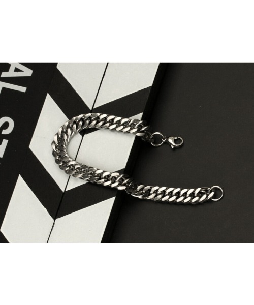 Ressaca（レサーカ）の「ユニセックス チェーンブレスレット（ブレスレット・メンズ・シルバー/シルバー系・FREE）」の4枚目の写真