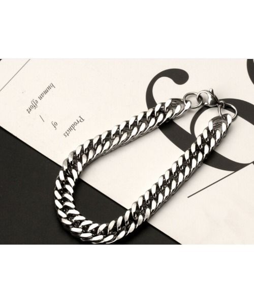 Ressaca（レサーカ）の「ユニセックス チェーンブレスレット（ブレスレット・メンズ・シルバー/シルバー系・FREE）」の5枚目の写真