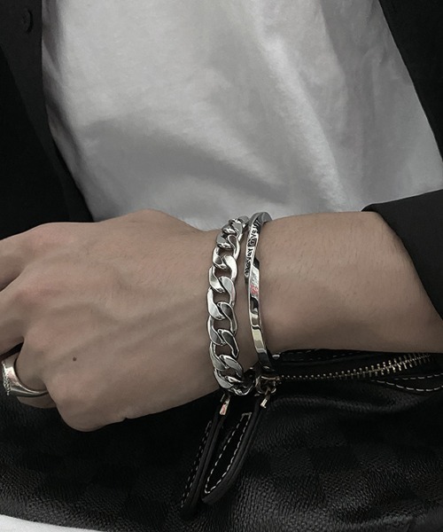 Ressaca（レサーカ）の「ユニセックス チェーンブレスレット（ブレスレット・メンズ・シルバー/シルバー系・FREE）」の10枚目の写真