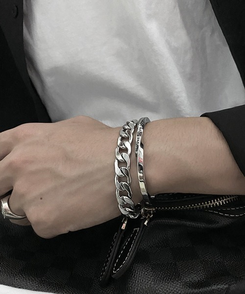 Ressaca（レサーカ）の「ユニセックス チェーンブレスレット（ブレスレット・メンズ・シルバー/シルバー系・FREE）」の11枚目の写真