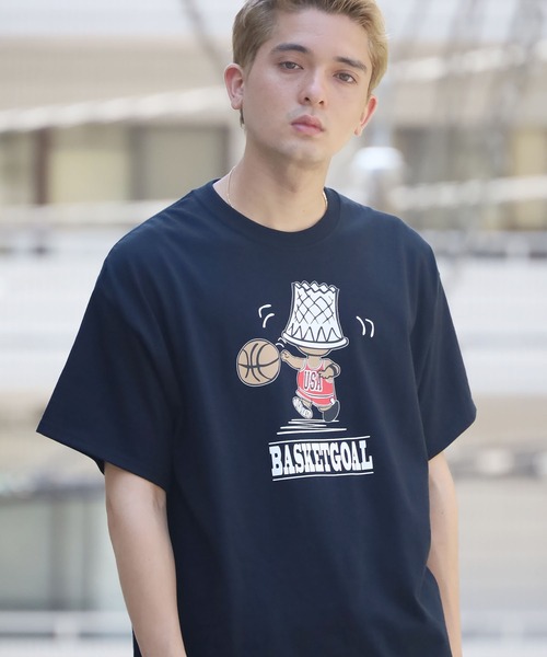 O.K.（オーケー）の「O.K./オーケー バスケットゴール 半袖 Tシャツ