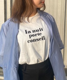 WEGO | WEGO/フロントロゴ刺繍Tシャツ(Tシャツ/カットソー)