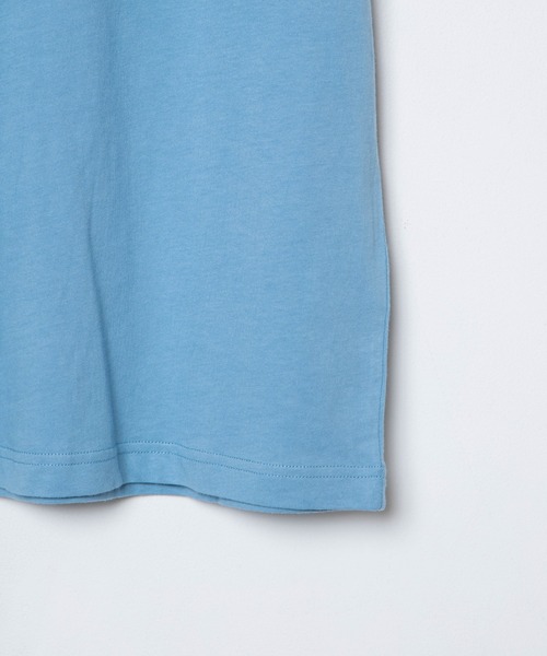 WEGO（ウィゴー）の「WEGO/フロントロゴ刺繍Tシャツ（Tシャツ/カットソー・レディース・ホワイト/ブルー・SMALL/MEDIUM/LARGE/X-LARGE）」の4枚目の写真